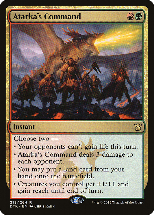Atarka's Command - Foil