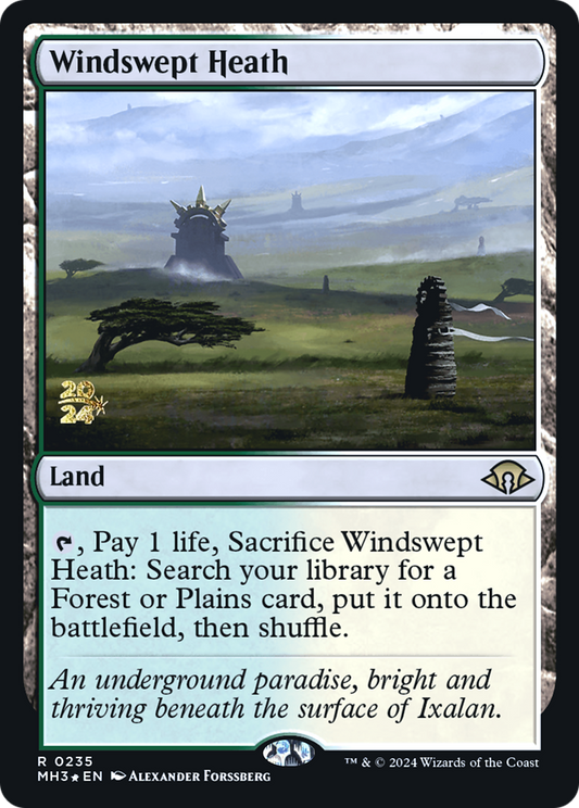Windswept Heath (0235) (Prerelease) - Foil