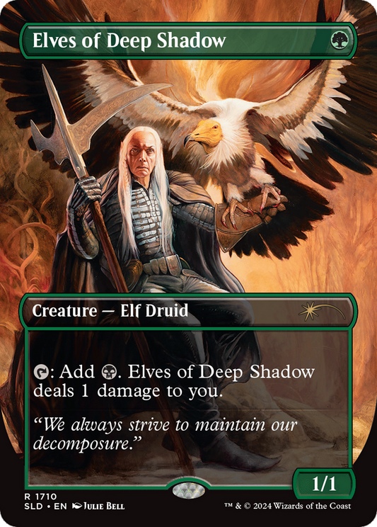 Elves of Deep Shadow (1710) (Borderless) - Rainbow Foil