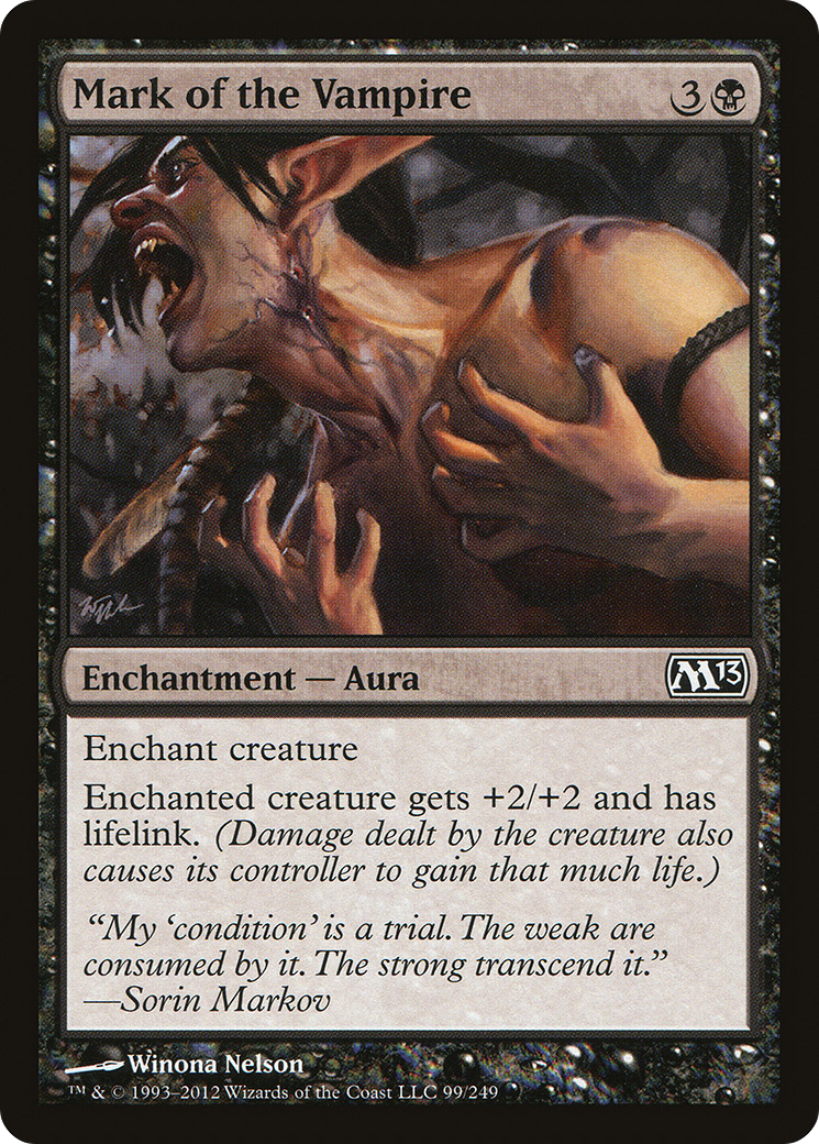 Mark of the Vampire - Foil