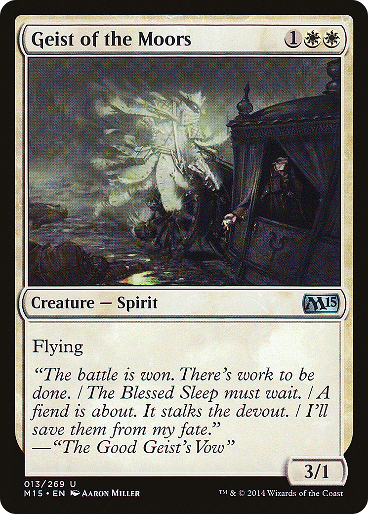 Geist of the Moors - Foil