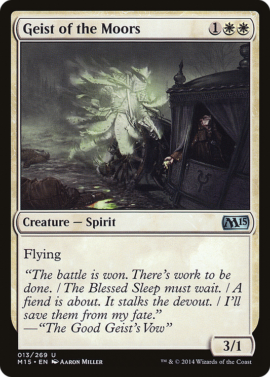 Geist of the Moors - Foil