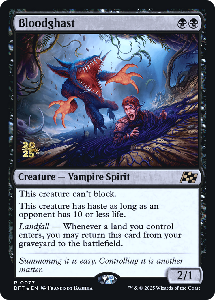 Bloodghast (0077) (Prerelease) - Foil