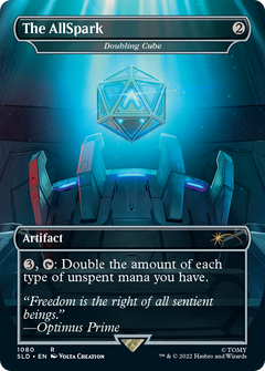 The AllSpark [Doubling Cube] (1080) (Borderless) (Reversible) (SLD) - Foil