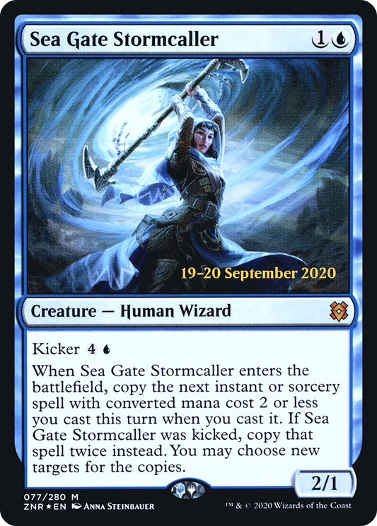 Sea Gate Stormcaller (077) (Prerelease) - Foil