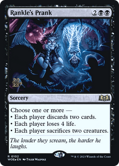 Rankle's Prank (0102) (Prerelease) - Foil