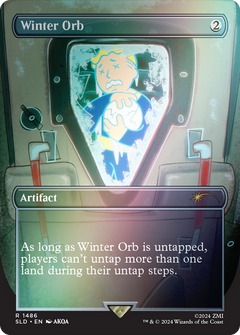 Winter Orb (1486) (Borderless) - Rainbow Foil