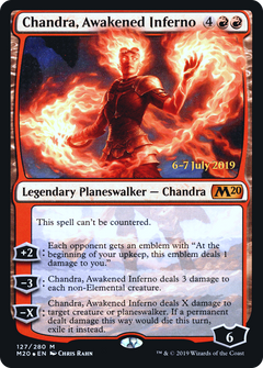 Chandra, Awakened Inferno (127) (Prerelease) - Foil