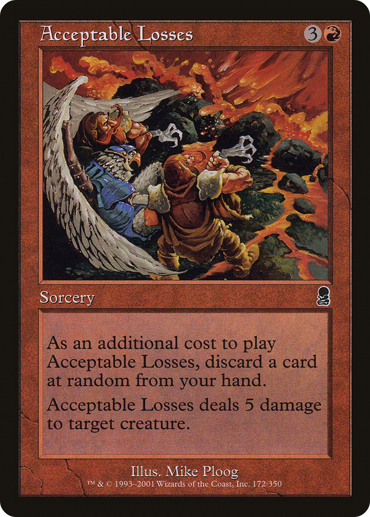 Acceptable Losses - Foil