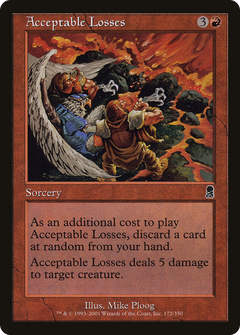 Acceptable Losses - Foil