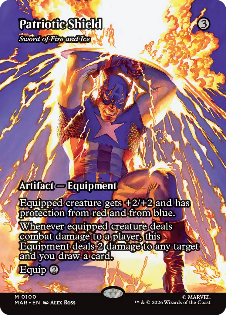 Sword of Fire and Ice (0100) (Borderless) (MAR) - Foil