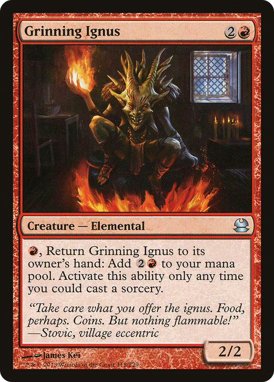 Grinning Ignus - Foil