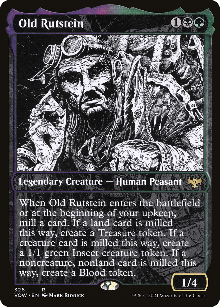 Old Rutstein (326) (Showcase) - Foil
