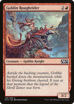 Goblin Roughrider - Foil