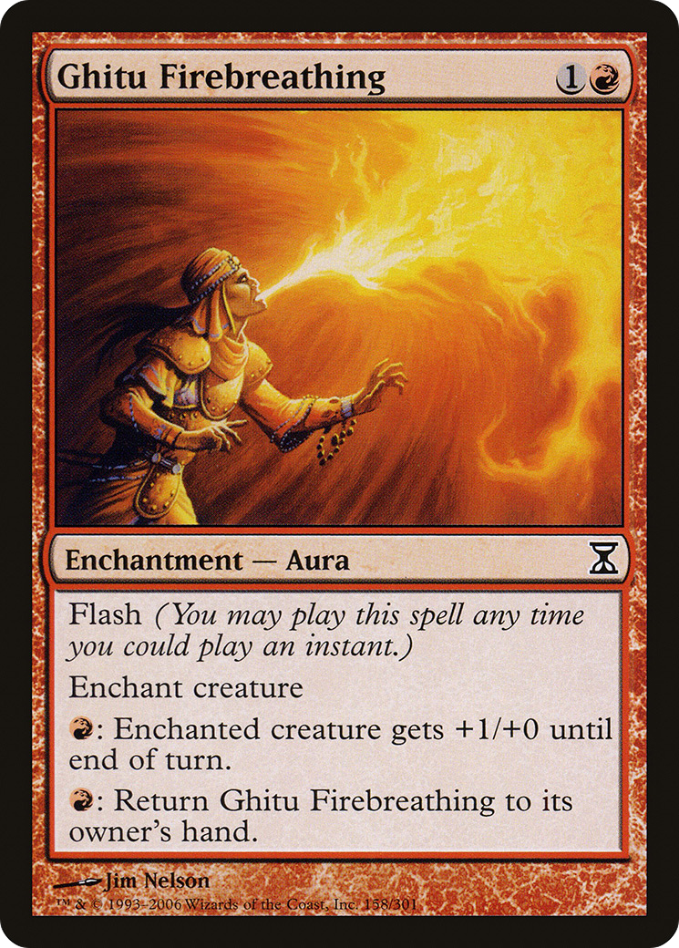 Ghitu Firebreathing - Foil