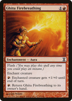 Ghitu Firebreathing - Foil