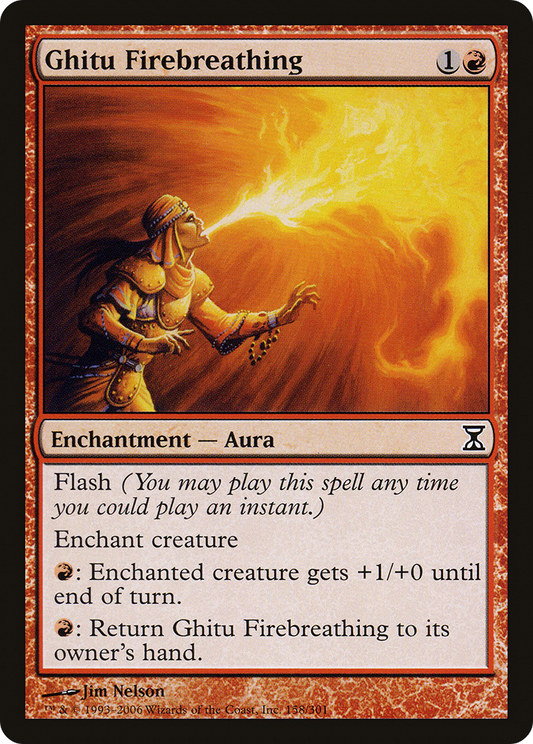 Ghitu Firebreathing - Foil