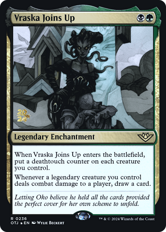 Vraska Joins Up (0236) (Prerelease) - Foil
