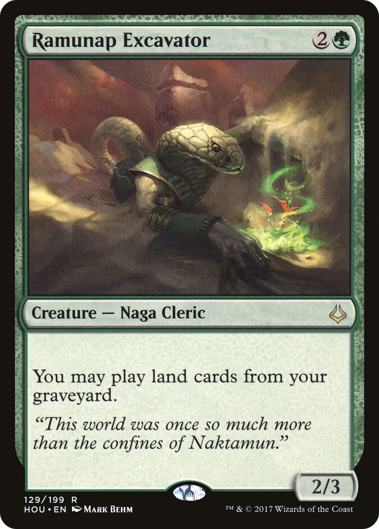 Ramunap Excavator - Foil