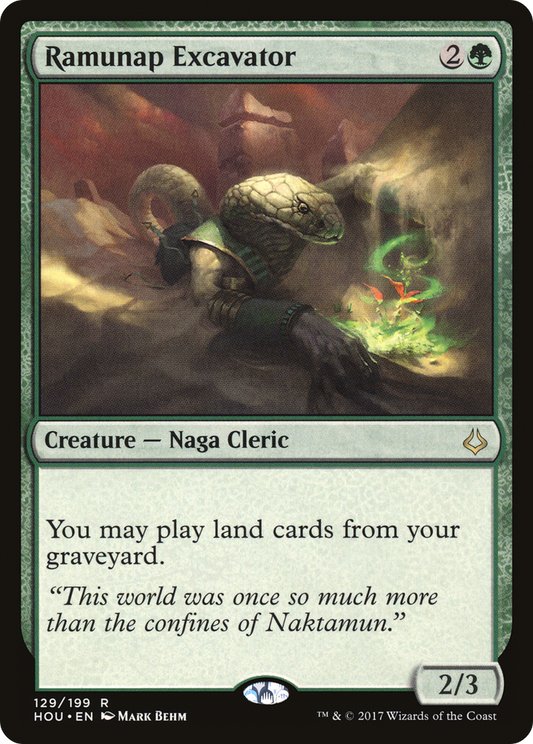 Ramunap Excavator - Foil