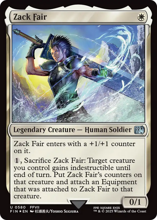 Zack Fair (0580) - Surge Foil