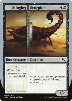 Stinging Scorpion - Foil