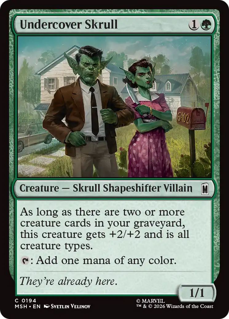 Undercover Skrull (MSH) - Foil