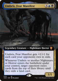 Umbris, Fear Manifest (076) (Extended Art)