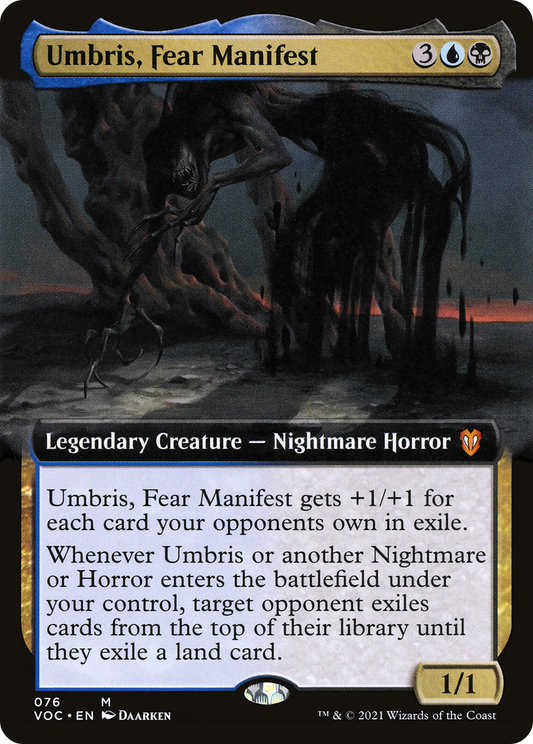 Umbris, Fear Manifest (076) (Extended Art)