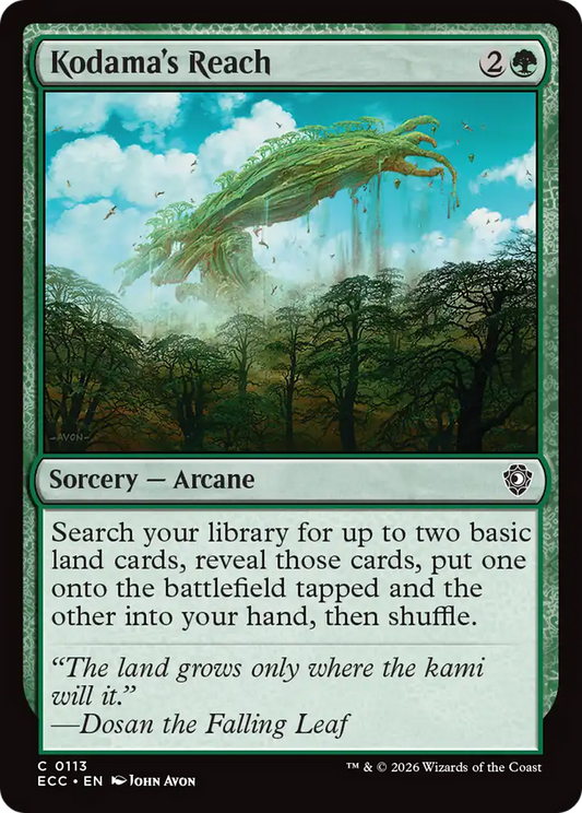 Kodama's Reach (0113) (ECC)
