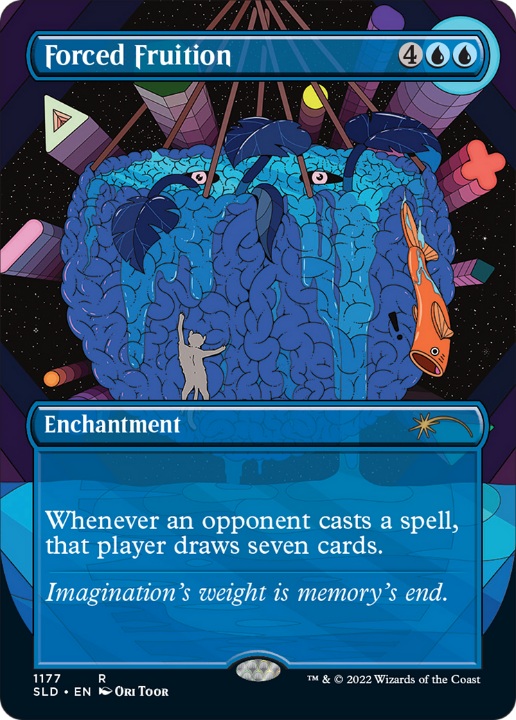Forced Fruition (1177) (Borderless) - Foil