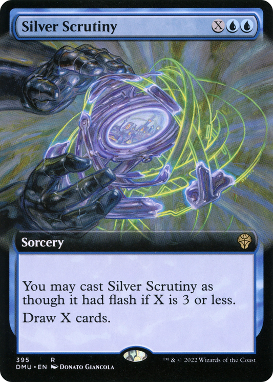 Silver Scrutiny (395) (Extended Art) - Foil
