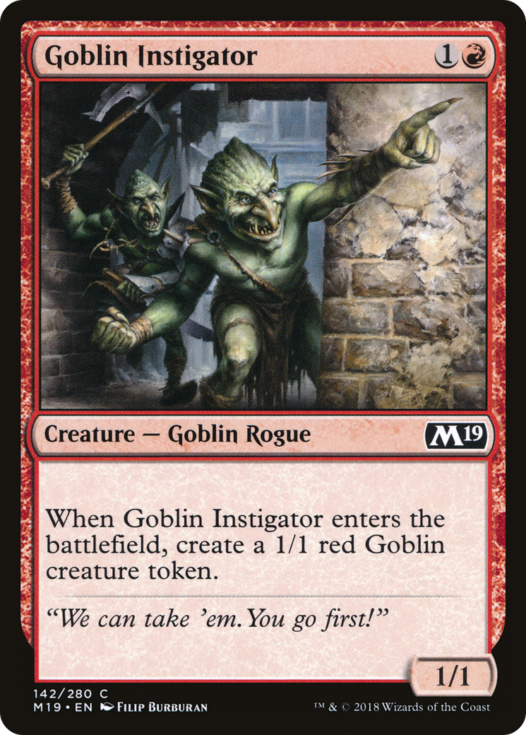 Goblin Instigator - Foil