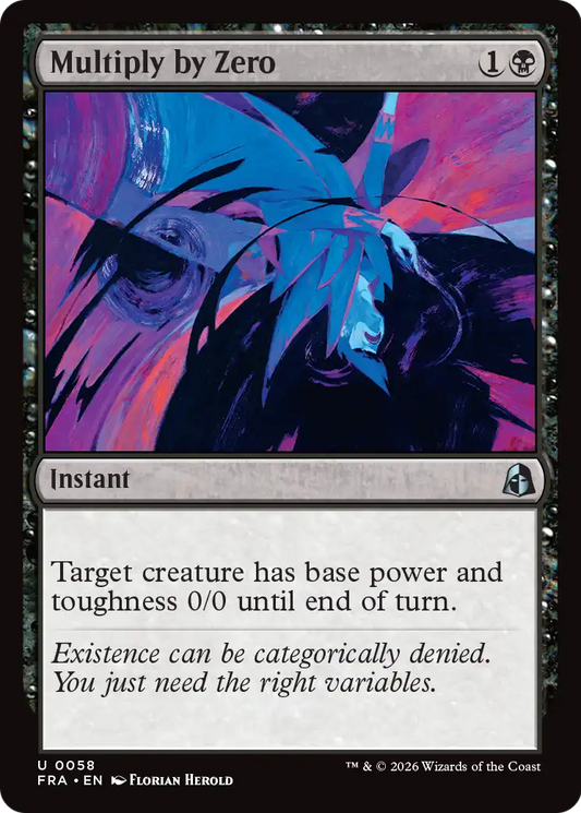 Multiply by Zero (FRA) - Foil
