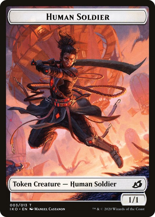 Human Soldier Token (003)