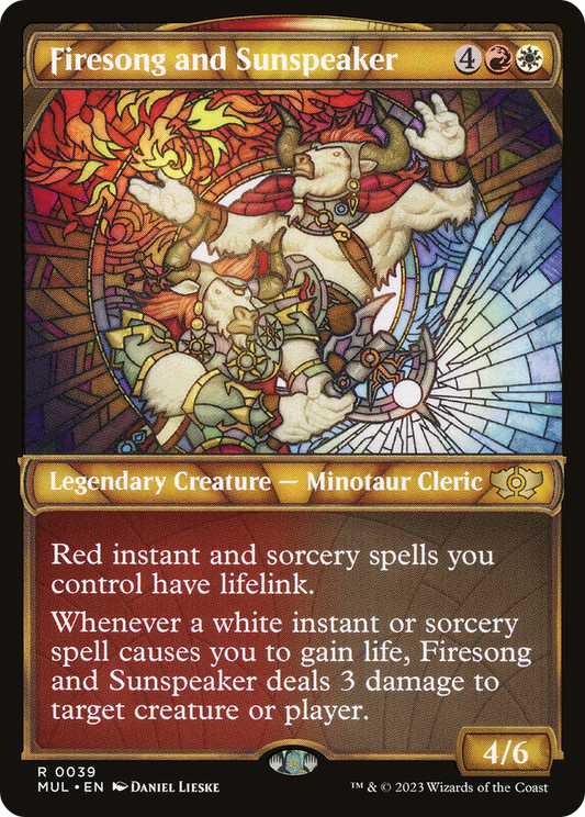 Firesong and Sunspeaker (0039) (Showcase)
