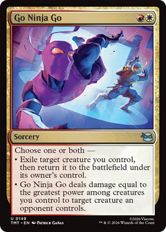Go Ninja Go (TMT) - Foil