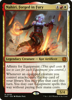 Nahiri, Forged in Fury - Foil