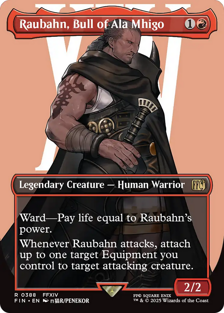 Raubahn, Bull of Ala Mhigo (0388) (Borderless) - Foil