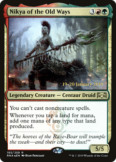 Nikya of the Old Ways (193) (Prerelease) - Foil