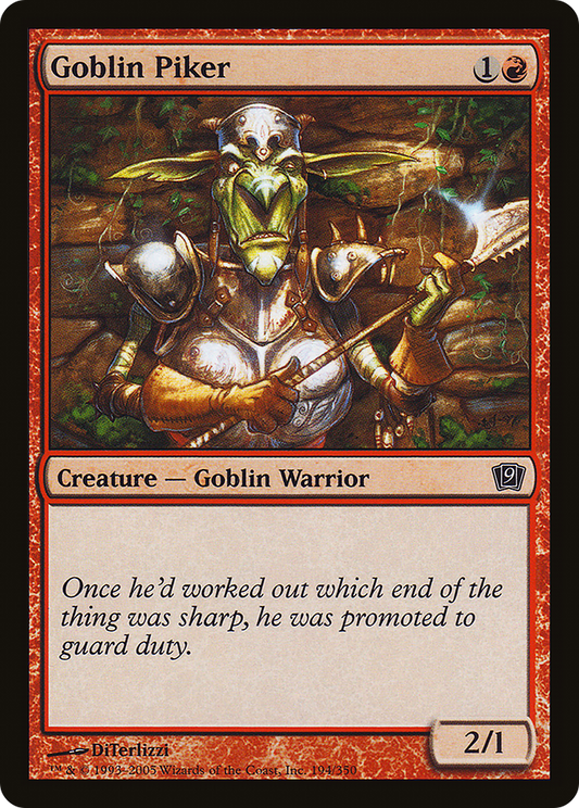 Goblin Piker - Foil