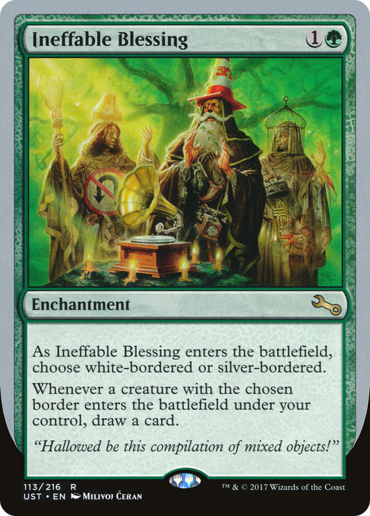 Ineffable Blessing (White-Bordered or Silver-Bordered) - Foil