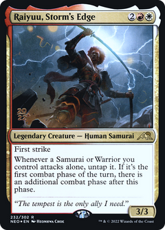 Raiyuu, Storm's Edge (232) (Prerelease) - Foil