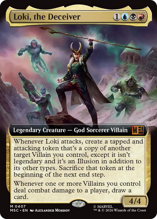 Loki, the Deceiver (0407) (Extended Art) (MSC)