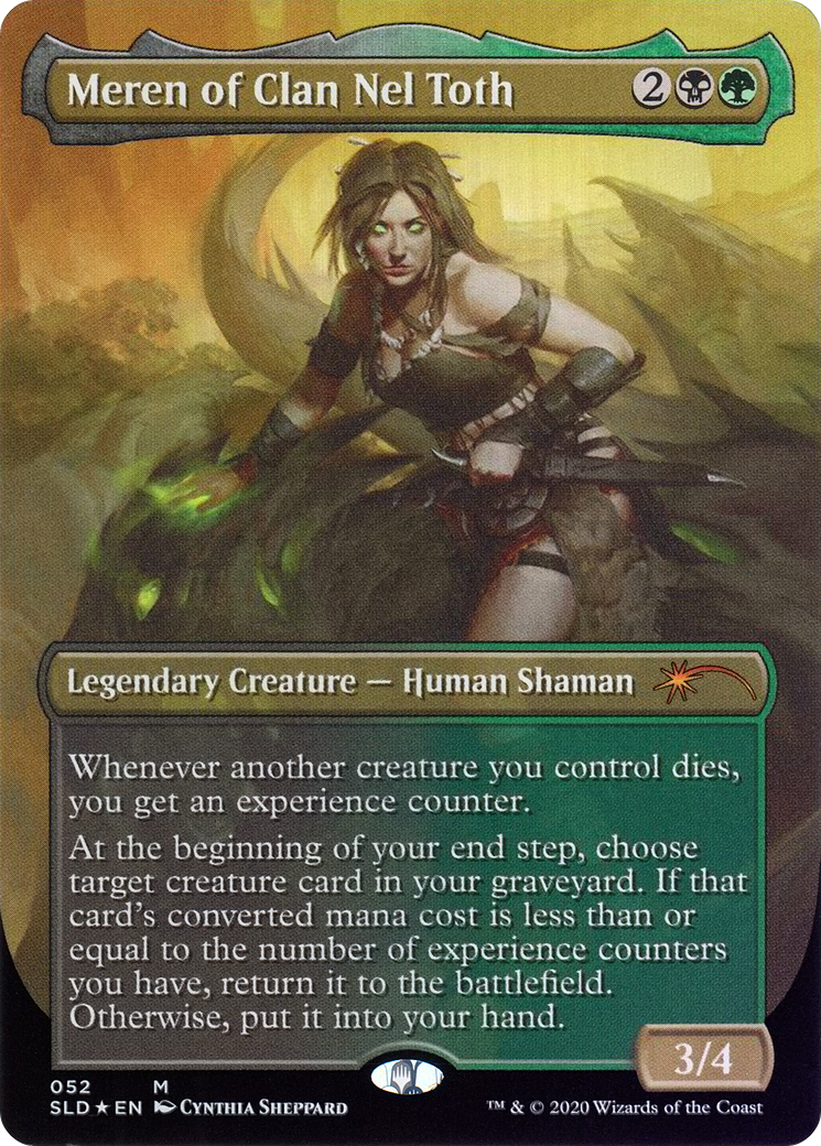 Meren of Clan Nel Toth (052) (Borderless) - Foil