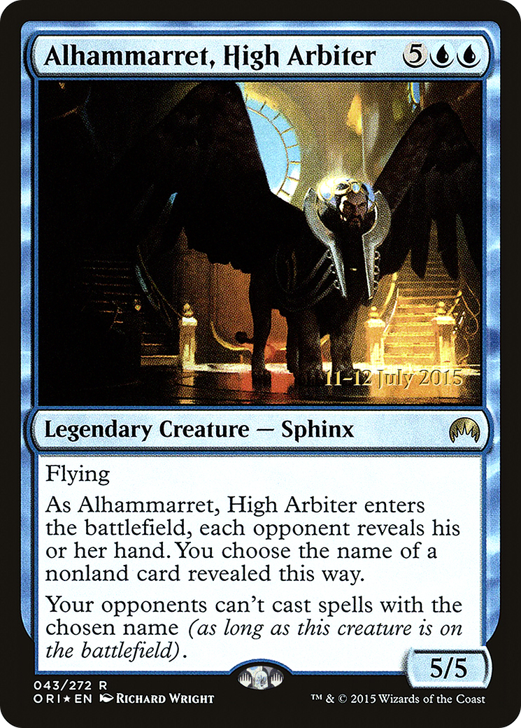 Alhammarret, High Arbiter (043) (Prerelease) - Foil