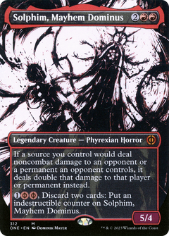 Solphim, Mayhem Dominus (312) (Borderless) (Showcase) - Foil