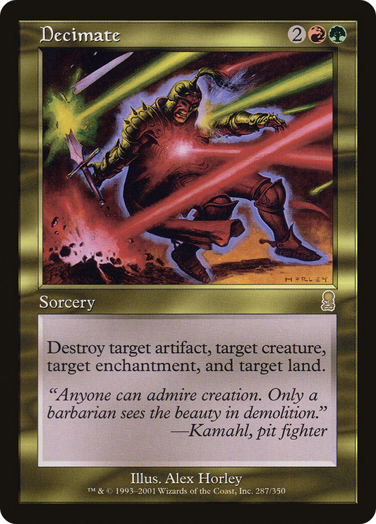 Decimate - Foil