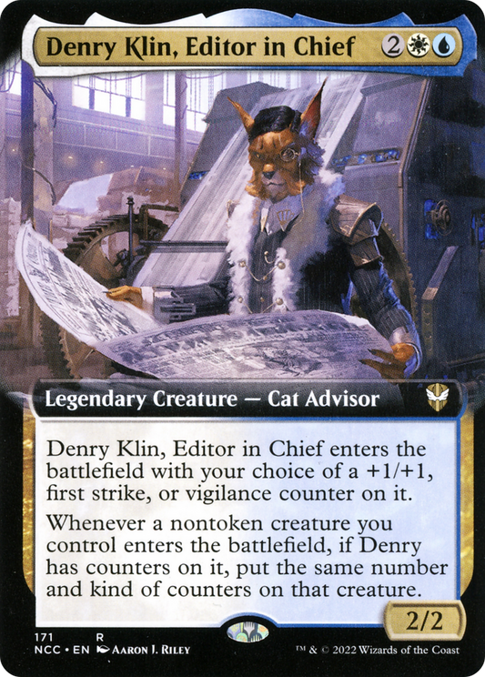 Denry Klin, Editor in Chief (171) (Extended Art)