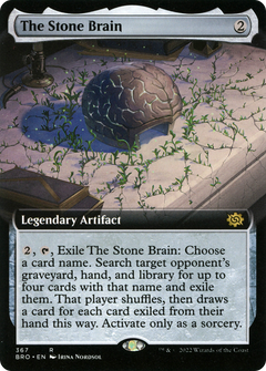 The Stone Brain (367) (Extended Art) - Foil